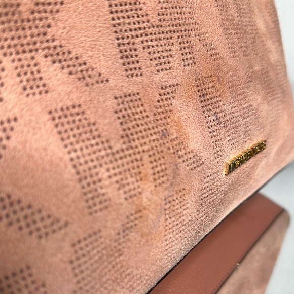 Michael Kors Pink Hobo Bag with Signature Monogram - Picture 6 of 7